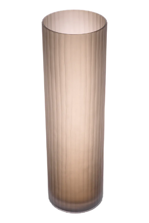 Brown Frosted Glass Vase | Eichholtz Haight | Oroa.com