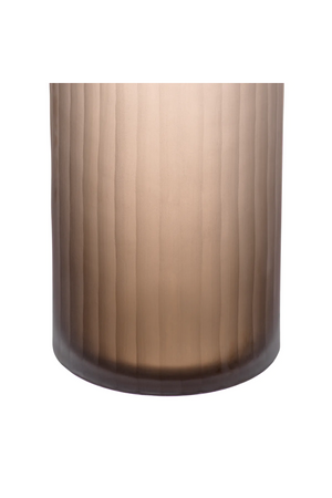 Brown Frosted Glass Vase | Eichholtz Haight | Oroa.com