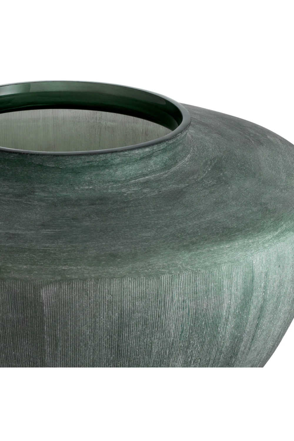 Green Handblown Glass Vase | Eichholtz Wainscott | Oroa.com