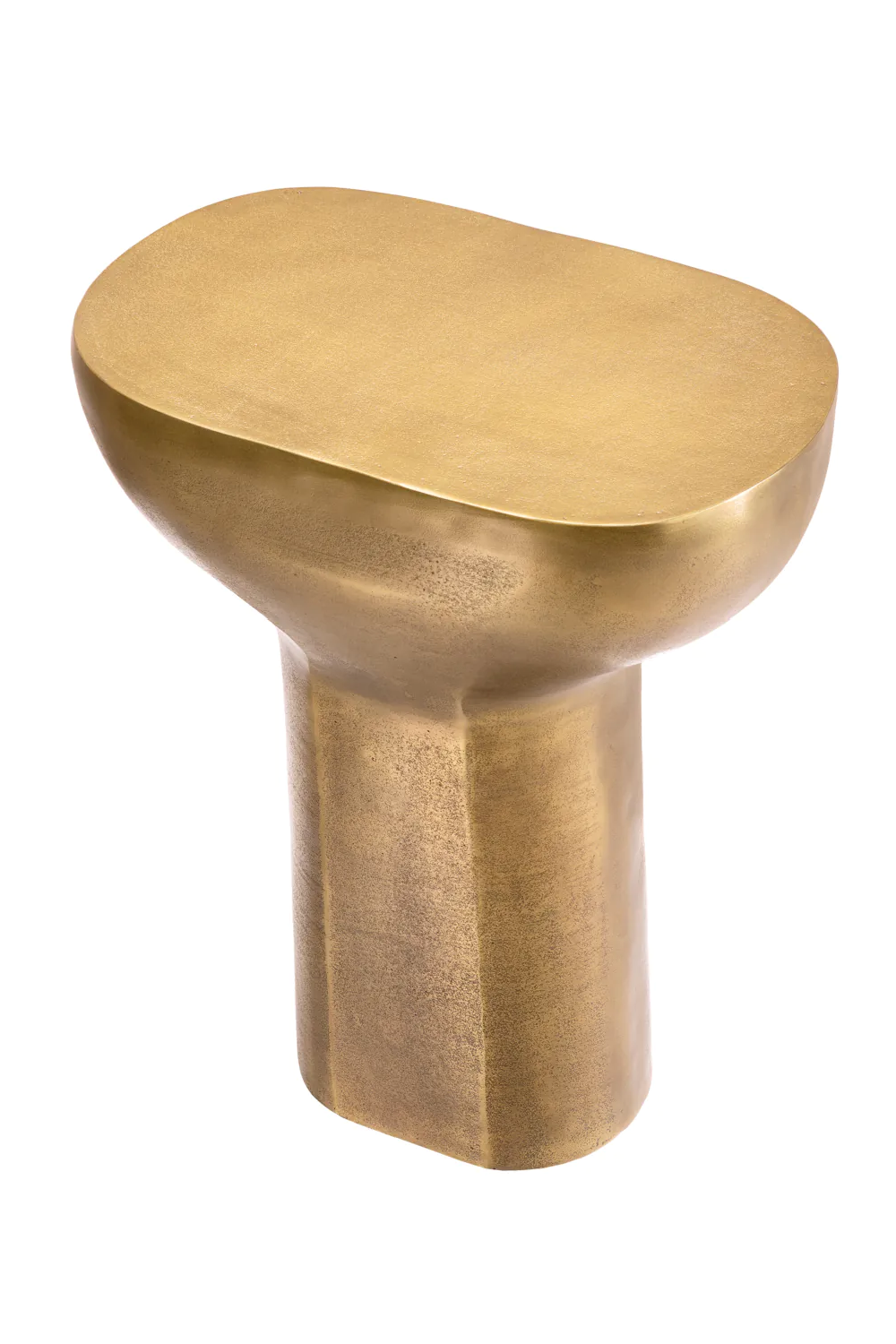 Antique Brass Oval Side Table | Eichholtz Cremona | Oroa.com