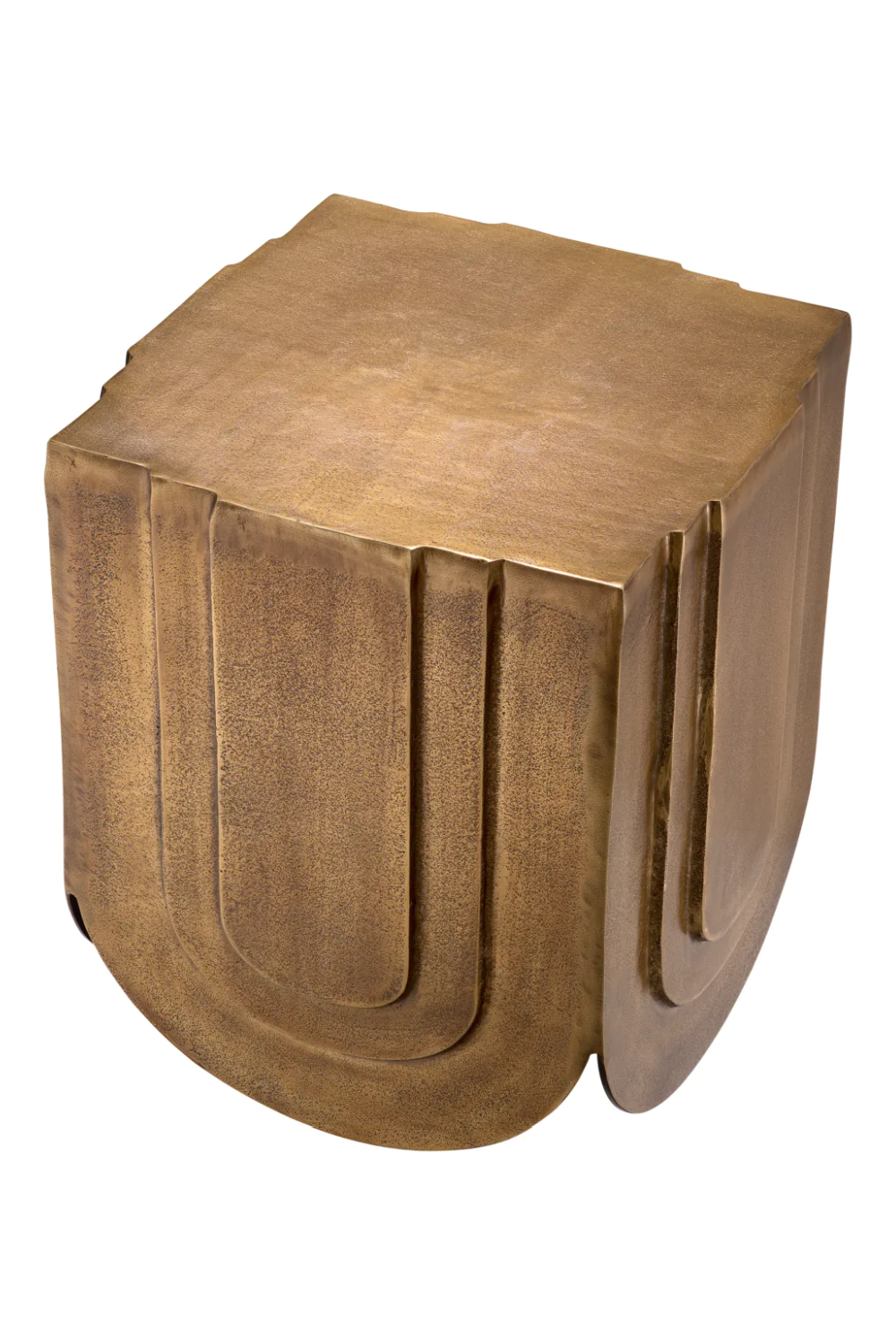 Antique Brass Square Side Table | Eichholtz Gubbio | Oroa.com