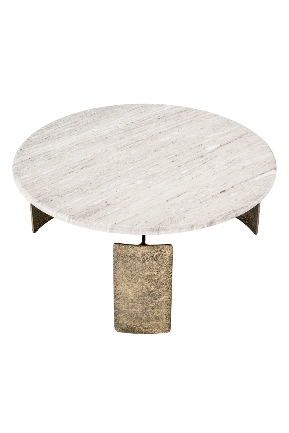 Round Beige Marble Coffee Table | Eichholtz Bodega | Oroa .com