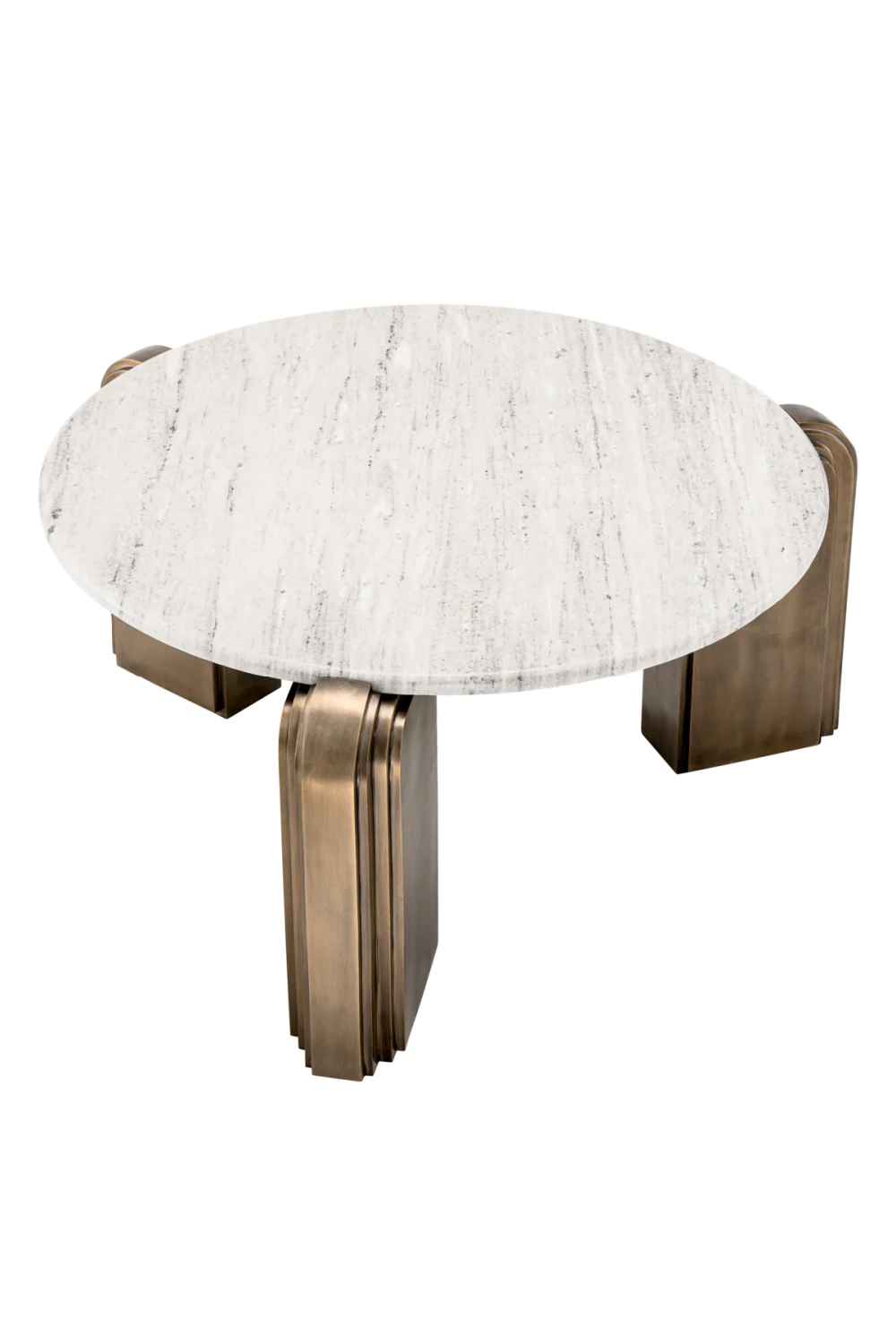 Beige Marble Modern Coffee Table | Eichholtz Albion | Oroa .com