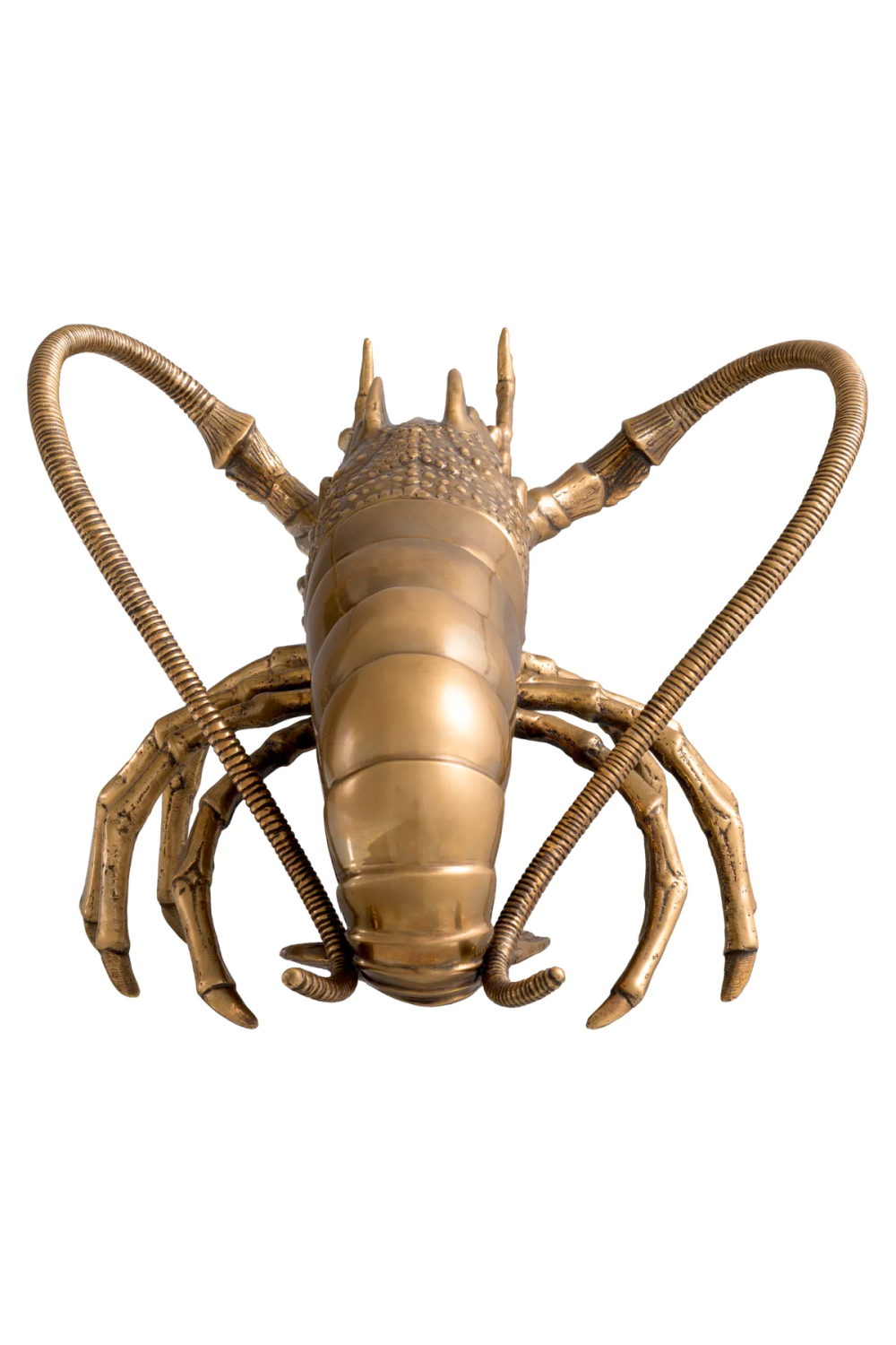 Vintage Brass Sculpture Deco | Eichholtz Lobster | Oroa.com