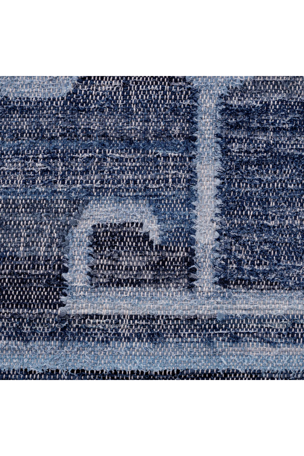 Hand-woven Denim Carpet | Eichholtz Palmaria | Oroa.com