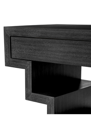 Oak Geometrical Console Table | Eichholtz Rialto | Oroa.com