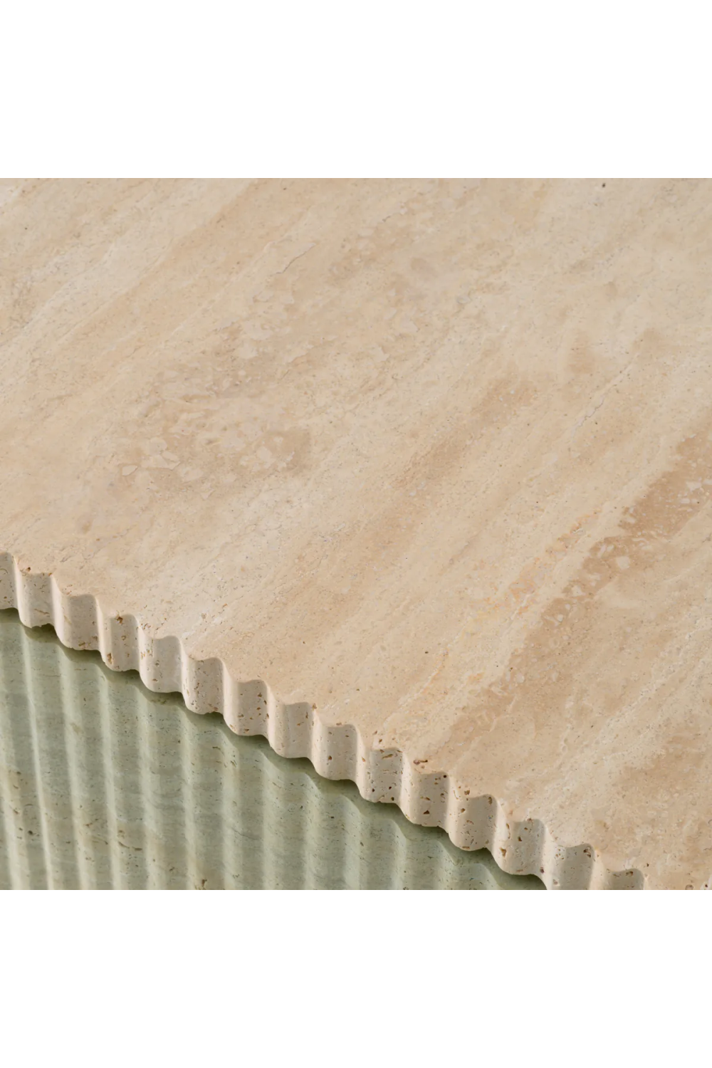 Square Travertine Pedestal Coffee Table | Eichholtz Brindisi | Oroa.com