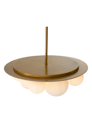 White Glass Globes Chandelier | Eichholtz Orsini | Oroa.com