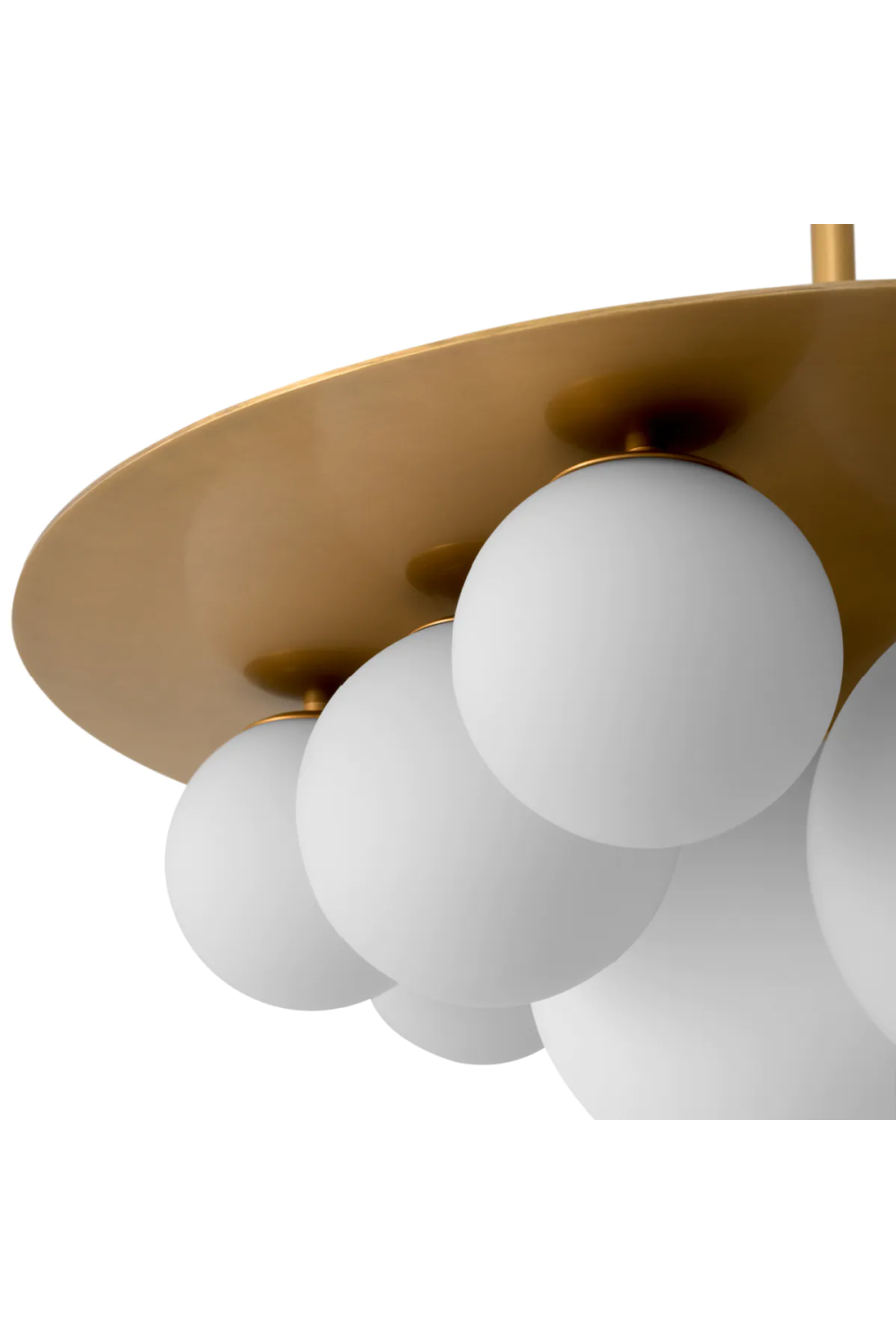 White Glass Globes Chandelier | Eichholtz Orsini | Oroa.com