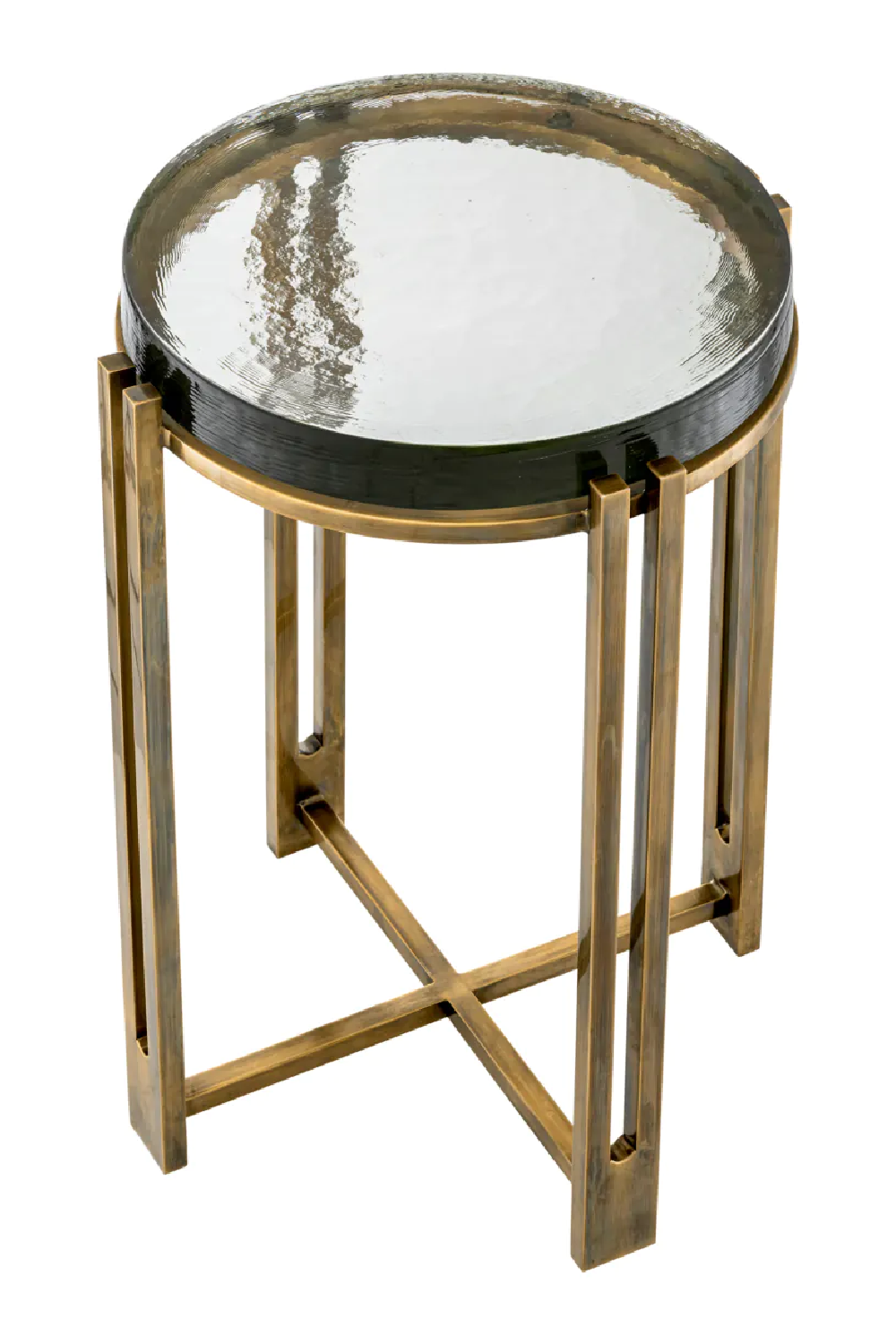 Vintage Glass Side Table | Eichholtz Claremont | Oroa.com