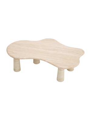 Organic-Shaped Travertine Coffee Table | Eichholtz Isernia | Oroa.com