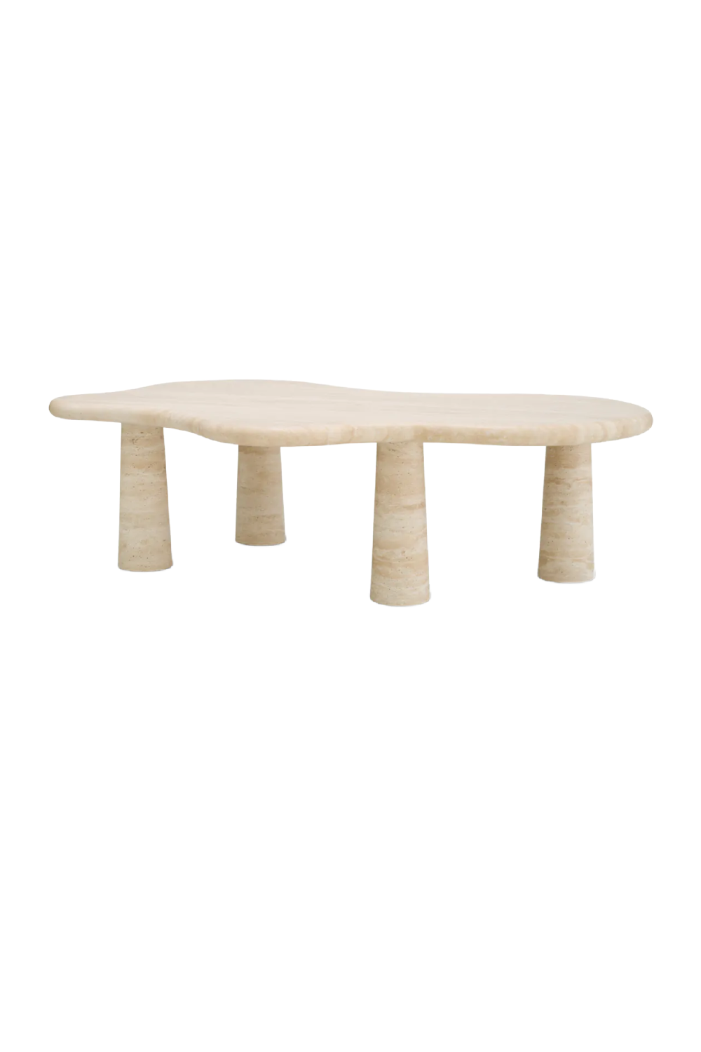 Organic-Shaped Travertine Coffee Table | Eichholtz Isernia | Oroa.com