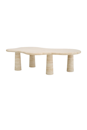 Organic-Shaped Travertine Coffee Table | Eichholtz Isernia | Oroa.com