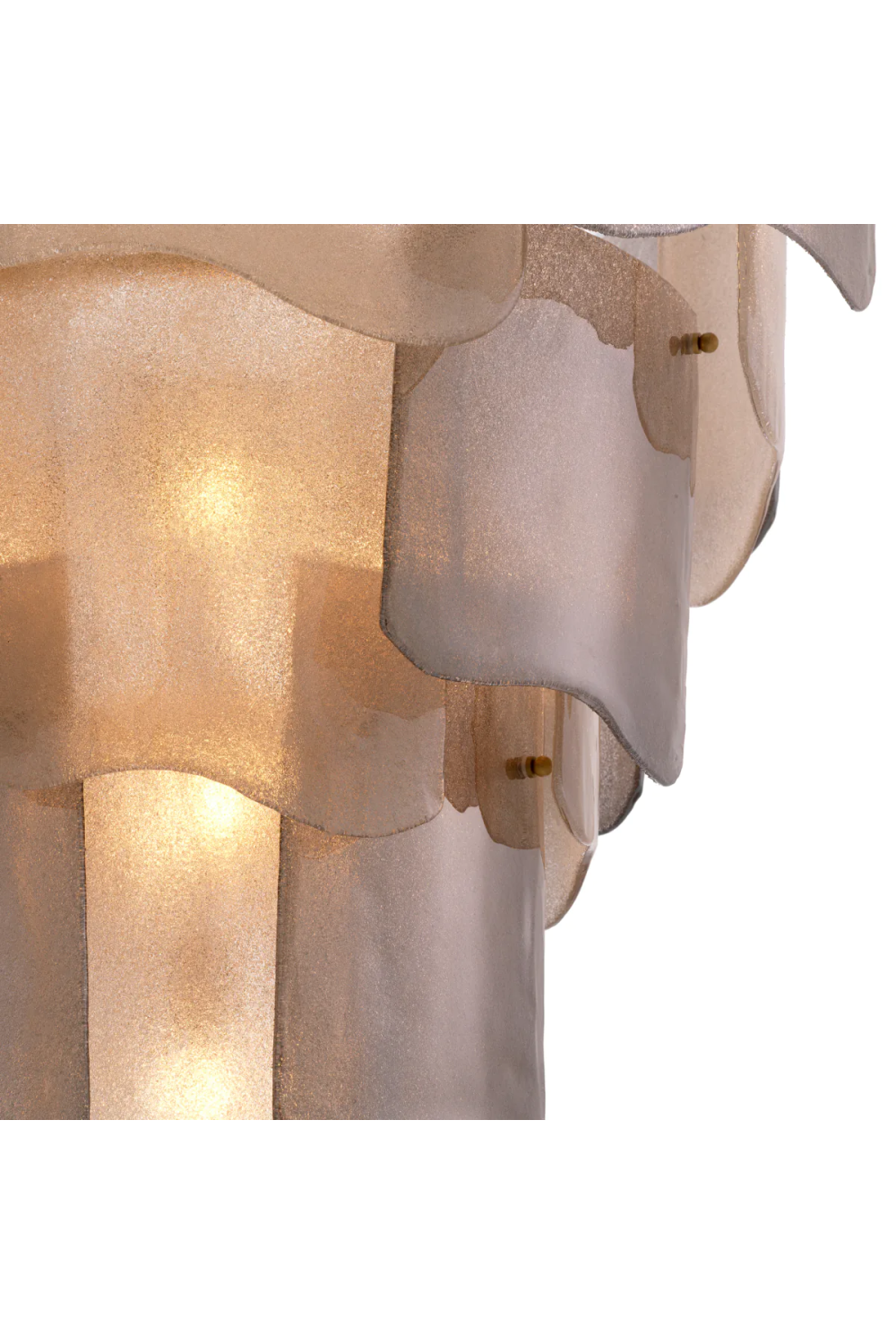 Tiered Glass Modern Chandelier | Eichholtz Asinara | Oroa.com