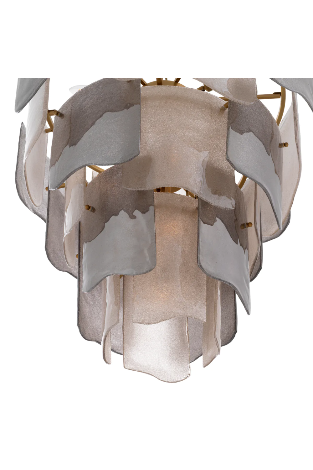 Tiered Glass Modern Chandelier | Eichholtz Asinara | Oroa.com