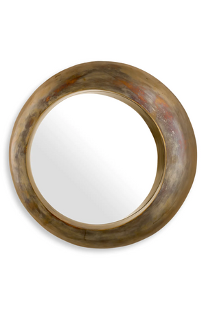 Vintage Brass Round Mirror | Eichholtz Velino | Oroa.com