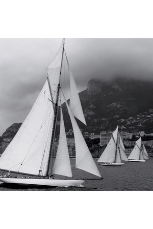 Monochrome Yatch Art Print | Eichholtz Classic Week II | Oroa.com