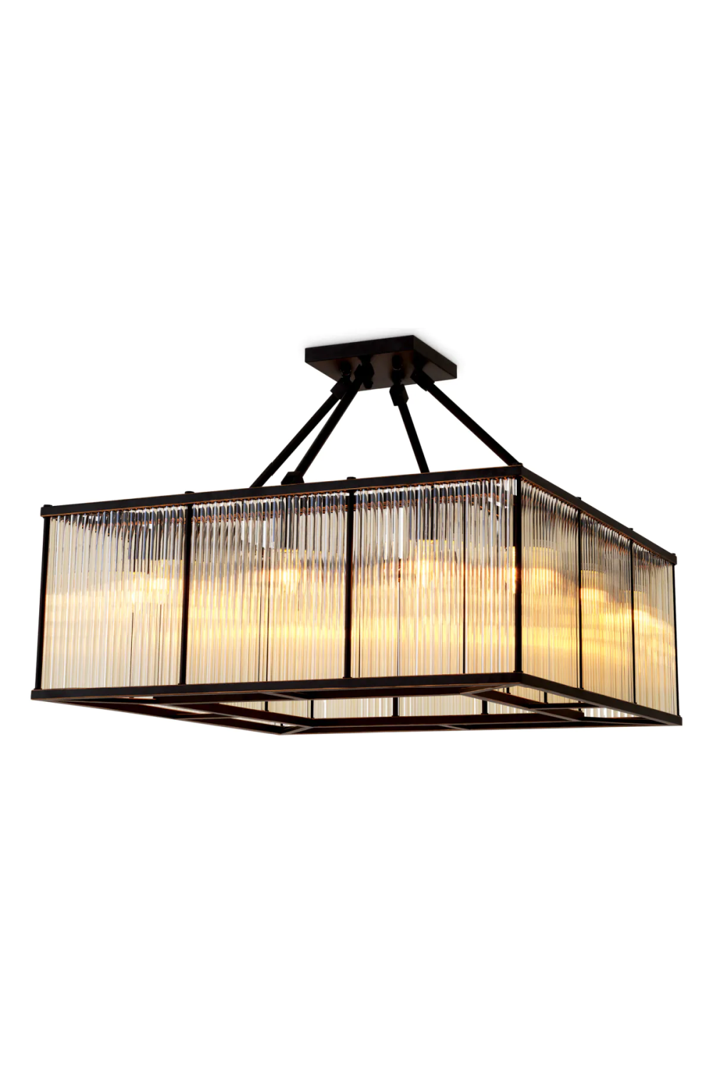 Vintage Glass Rods Ceiling Lamp | Eichholtz Bernardi | Oroa.com