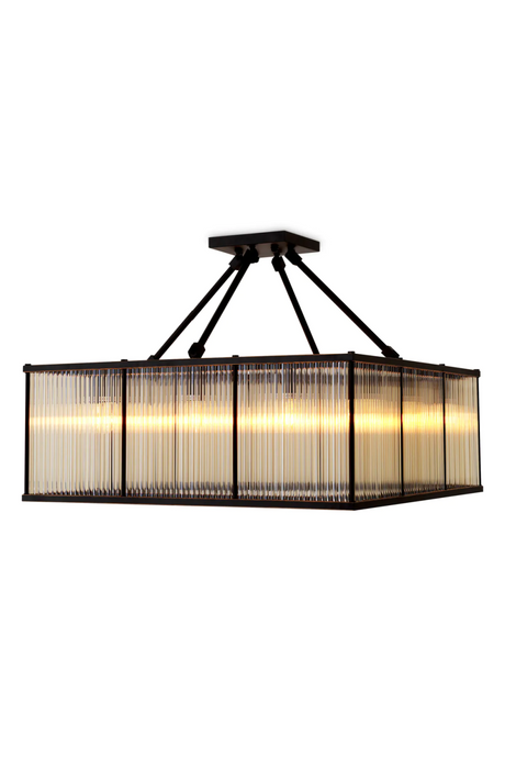 Vintage Glass Rods Ceiling Lamp | Eichholtz Bernardi | Oroa.com