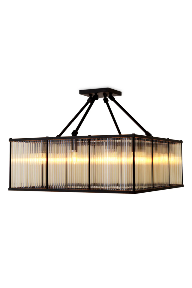 Vintage Glass Rods Ceiling Lamp | Eichholtz Bernardi | Oroa.com