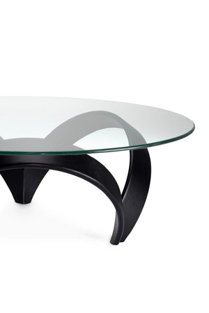 Round Glass Coffee Table | Eichholtz Soquel | Oroa.com
