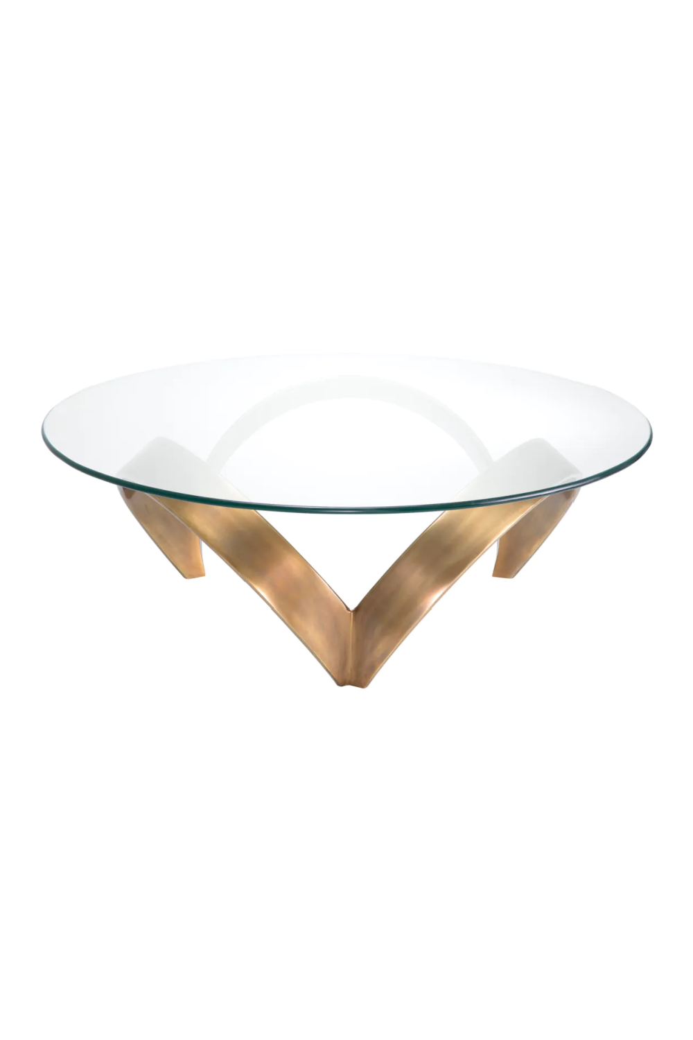 Round Glass Coffee Table | Eichholtz Soquel | Oroa.com