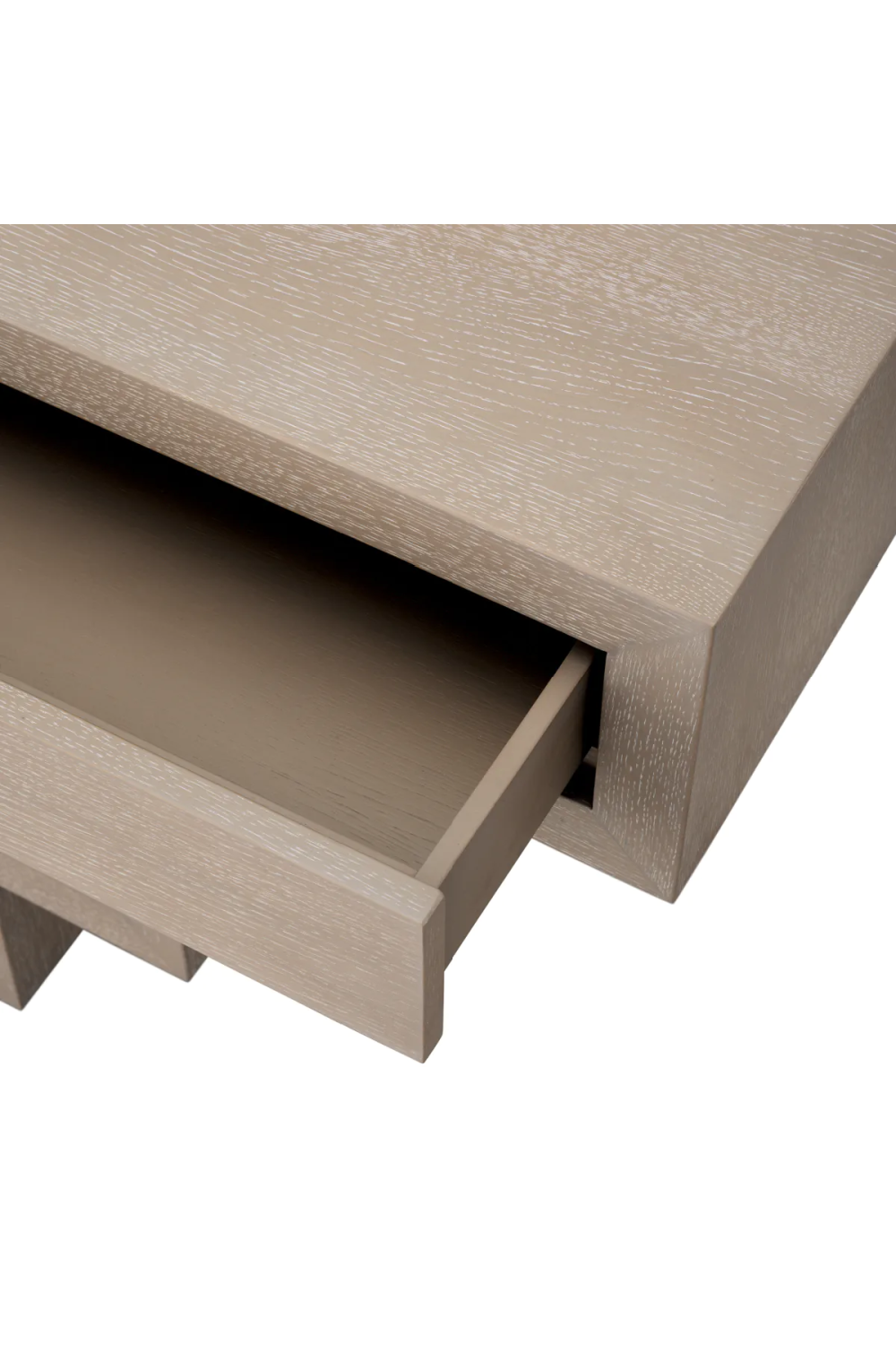 Oak Geometrical Console Table | Eichholtz Rialto | Oroa.com