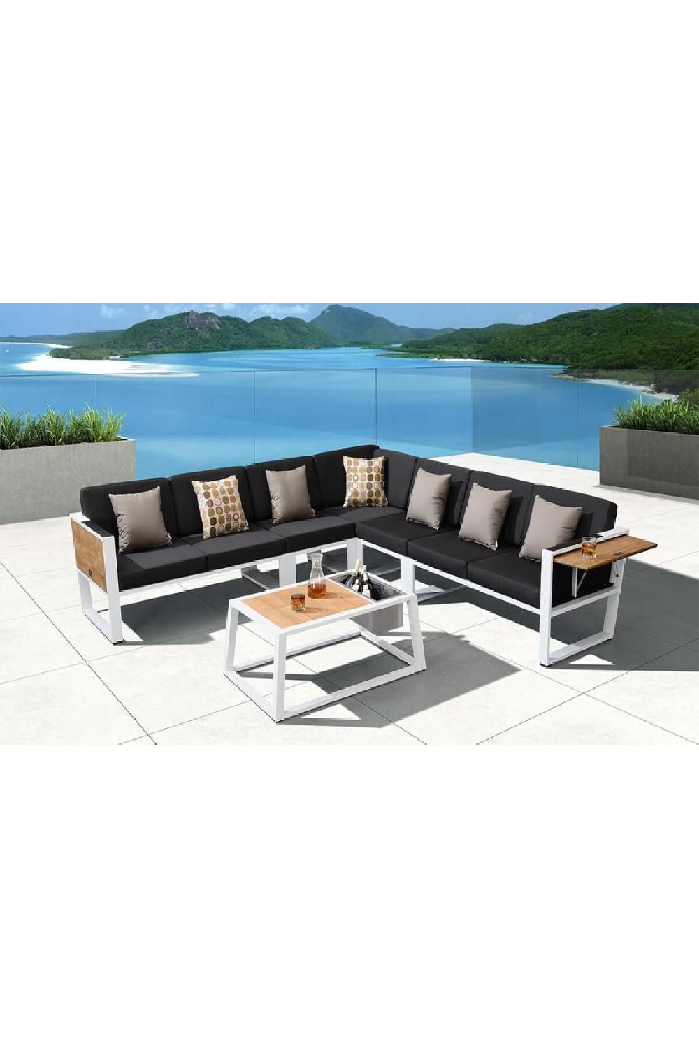 Outdoor Sectional Lounge Set | Higold York | OROA Furniture