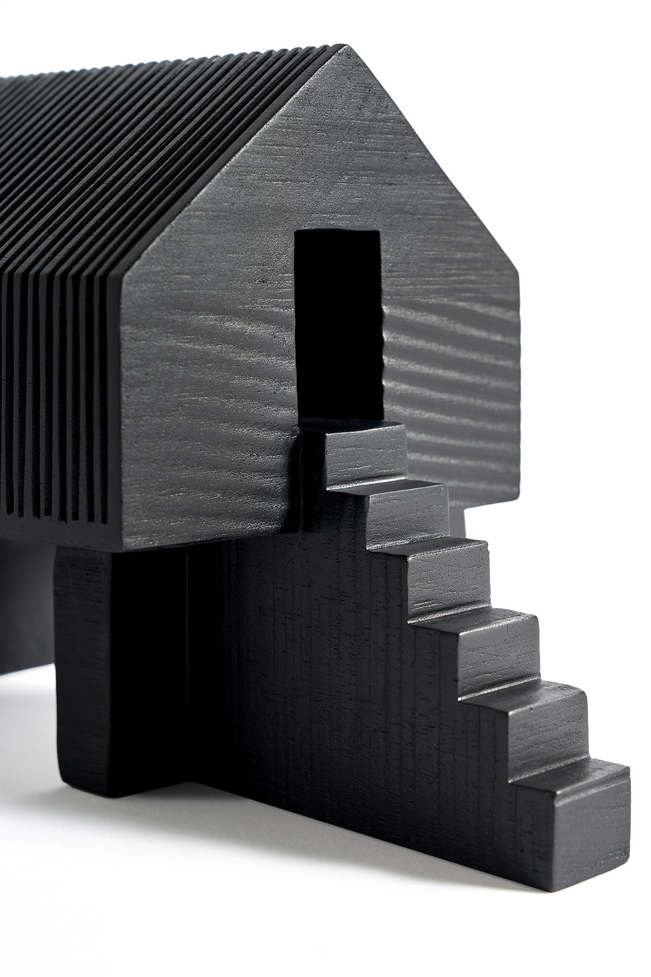 Black Mahogany Deco Object | Ethnicraft Stilt House | OROA.COM