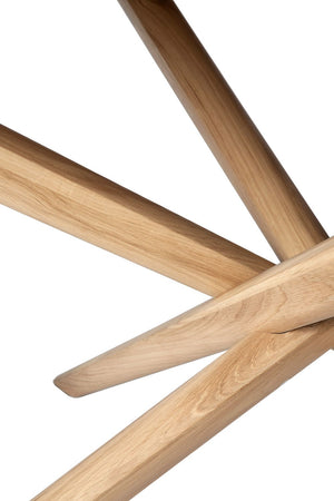 Round Dining Table | Ethnicraft Mikado | OROA