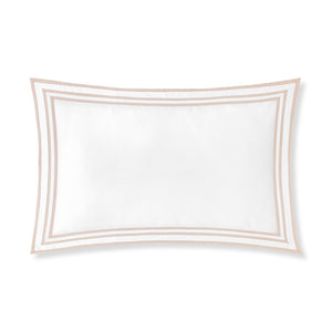 430TC Sateen Bordered Sham Set | Amalia Home Sonata | Oroa.com