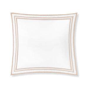 430TC Sateen Bordered Euro Sham | Amalia Home Sonata| Oroa.com
