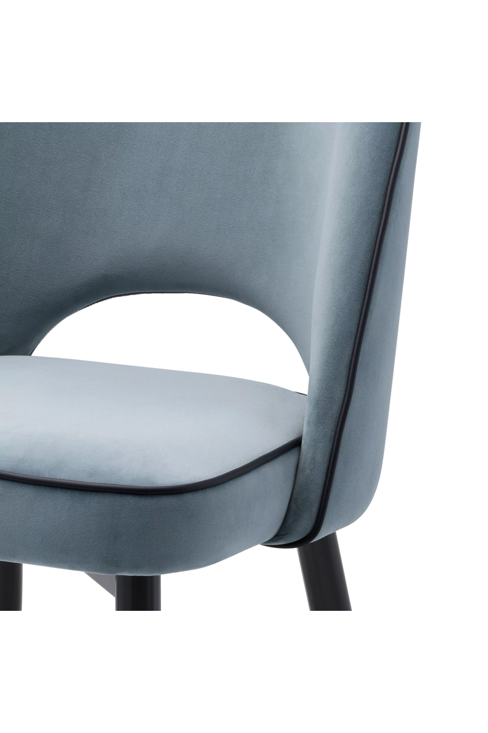 Blue Velvet Dining Chair Set Of 2 | Eichholtz Cliff | Oroa.com