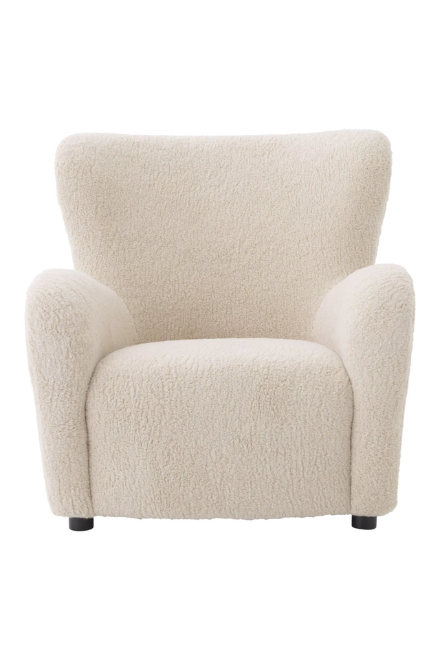 Cream Wingback Lounge Chair L | Eichholtz Svante | Oroatrade.com