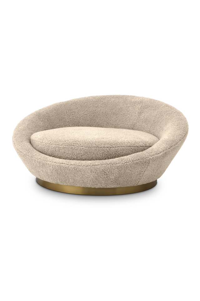 Round Upholstered Loveseat | Eichholtz Duardo | Oroa.com