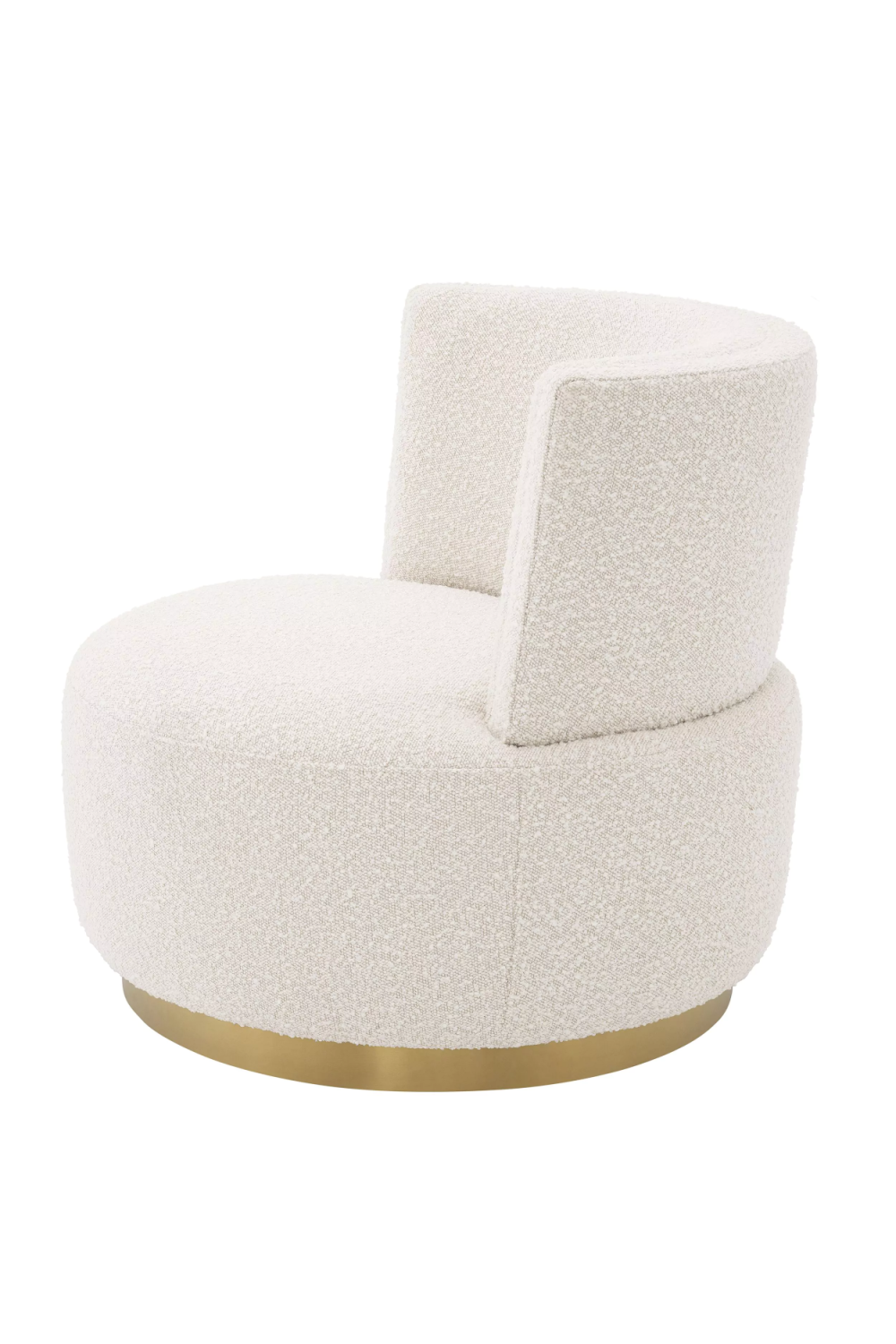 Bouclé Swivel Lounge Chair | Eichholtz Alonso | Oroa.com