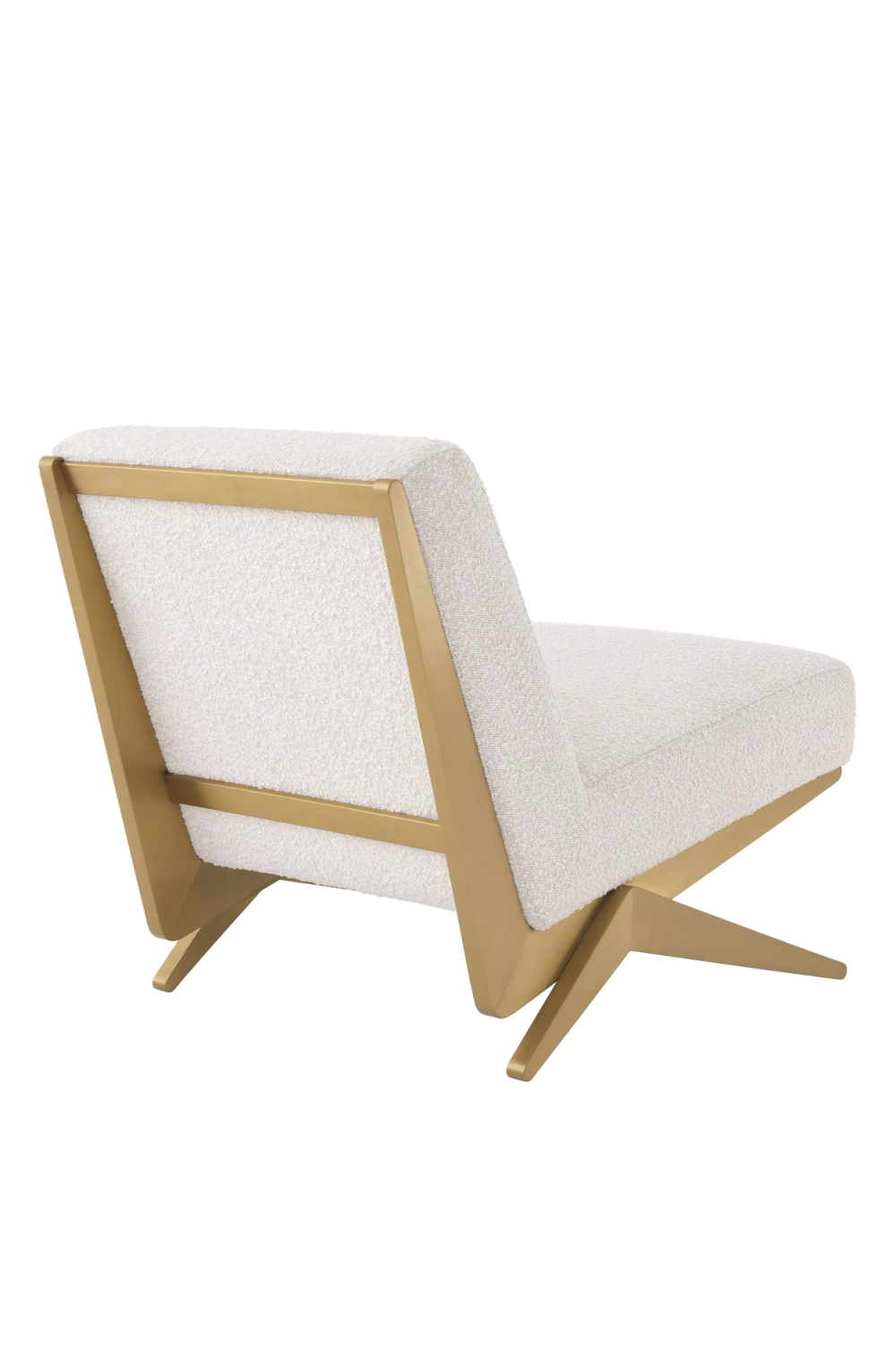 Cream Bouclé Lounge Chair | Eichholtz Fico | Oroa.com