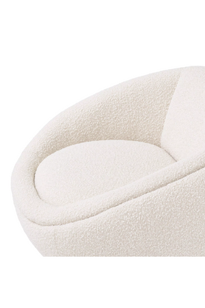 Round Bouclé Swivel Chair | Eichholtz Bollinger | Oroa.com