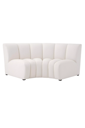 Channel Stitched Corner Sofa | Eichholtz Lando | Oroa.com