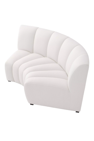 Channel Stitched Corner Sofa | Eichholtz Lando | Oroa.com