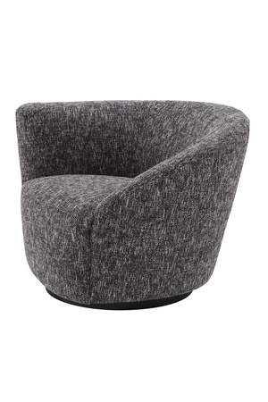Black Asymmetrical Swivel Chair | Eichholtz Colin | Oroa.com