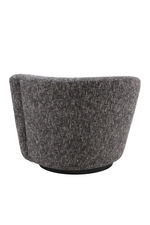 Black Asymmetrical Swivel Chair | Eichholtz Colin | Oroa.com