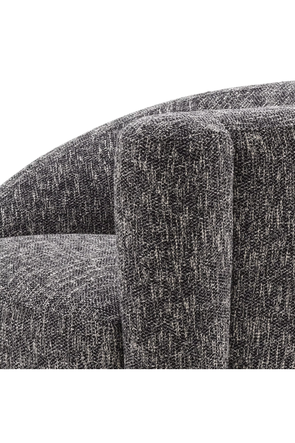 Black Asymmetrical Swivel Chair | Eichholtz Colin | Oroa.com