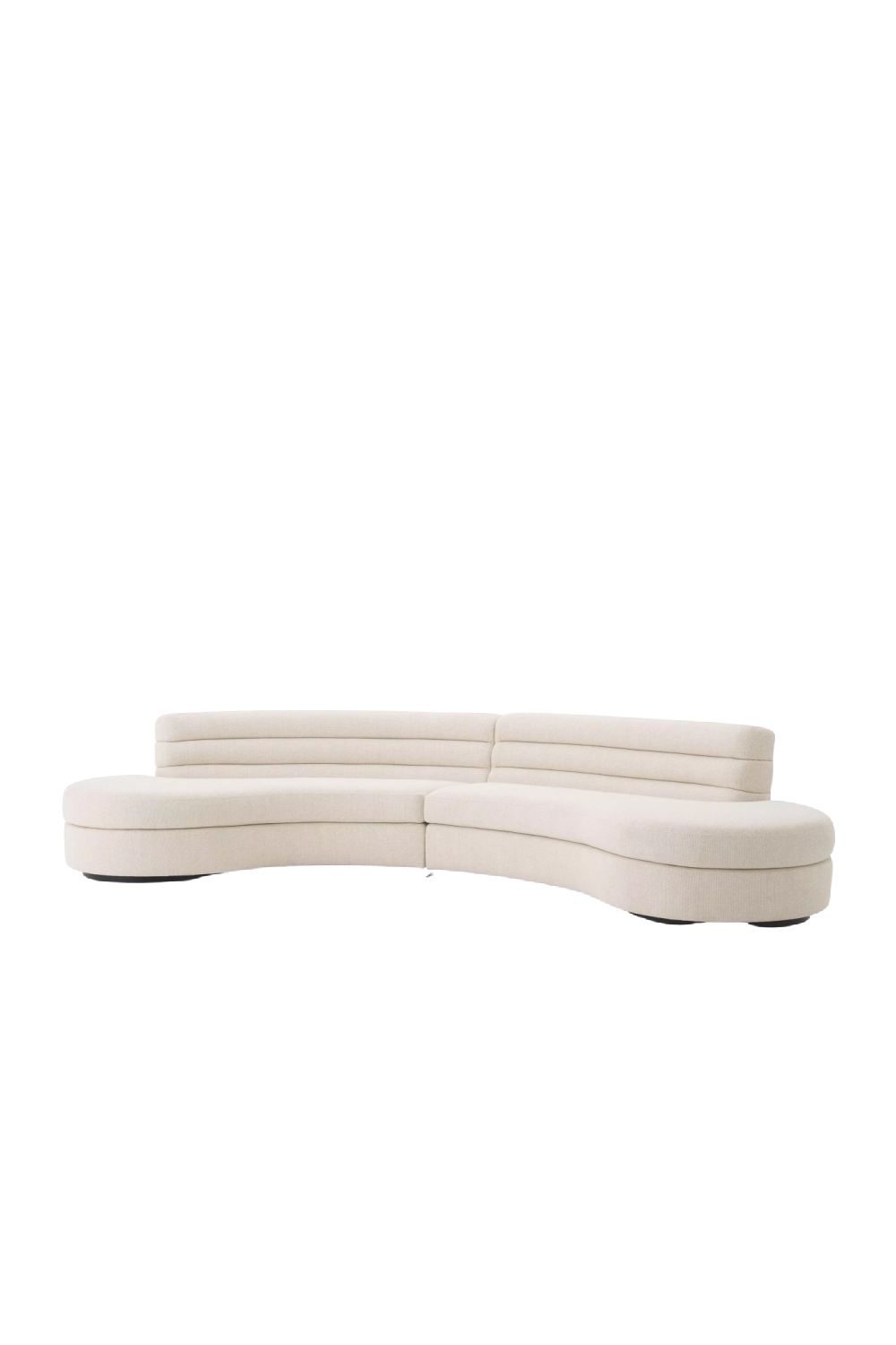 Organic-Shaped Sectional Sofa | Eichholtz Lennox | Oroa.com