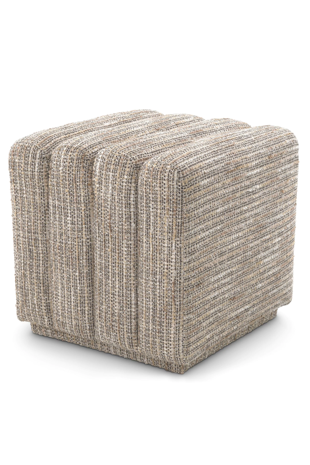 Square Channel Stitched Stool | Eichholtz Bente | OROA