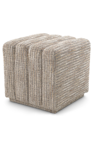 Square Channel Stitched Stool | Eichholtz Bente | OROA