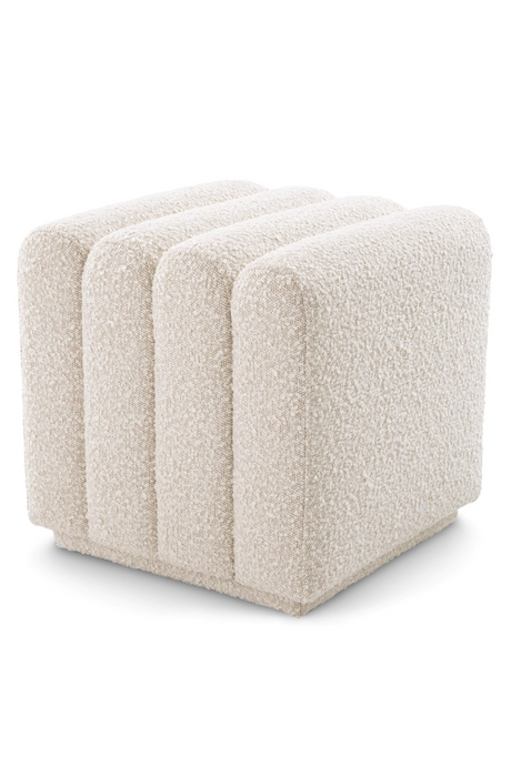 Square Channel Stitched Stool | Eichholtz Bente | OROA