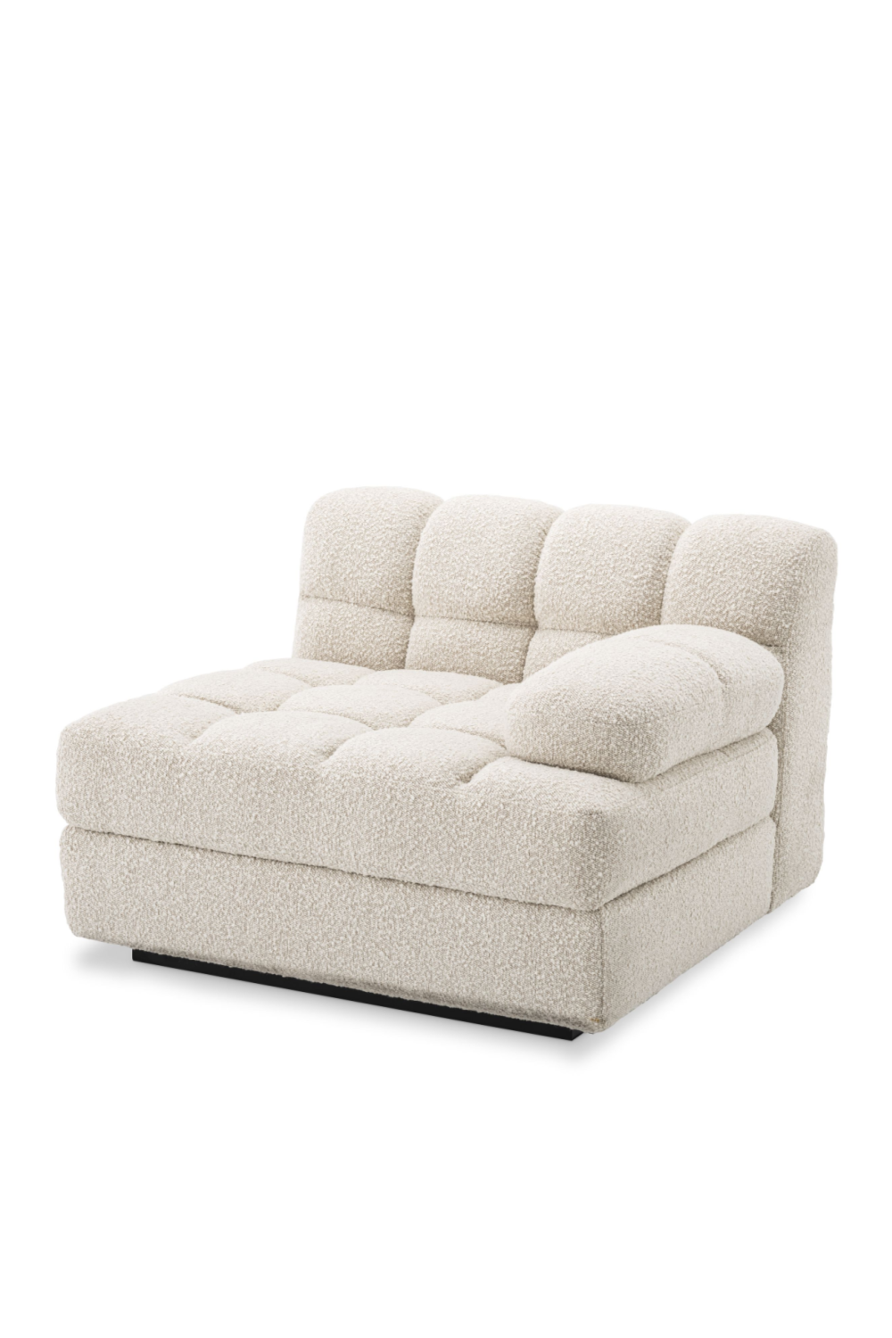 Cream Bouclé Corner Sofa | Eichholtz Dean | Oroa.com