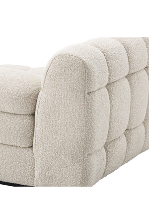 Cream Bouclé Corner Sofa | Eichholtz Dean | Oroa.com