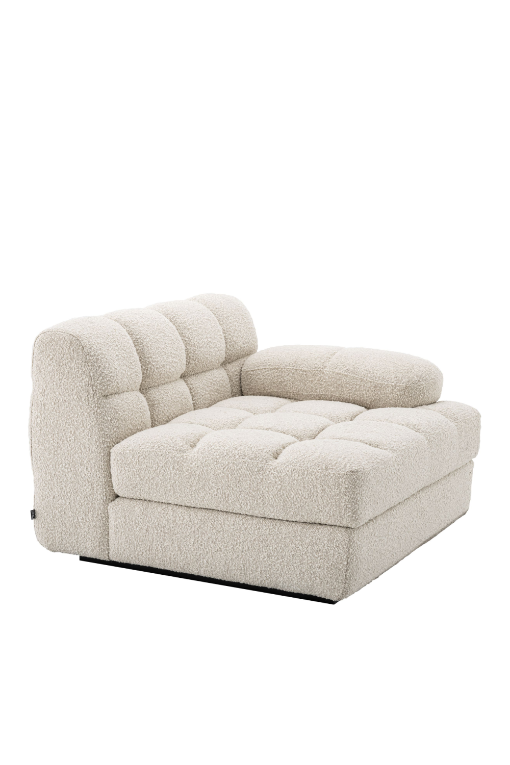 Cream Bouclé Corner Sofa | Eichholtz Dean | Oroa.com